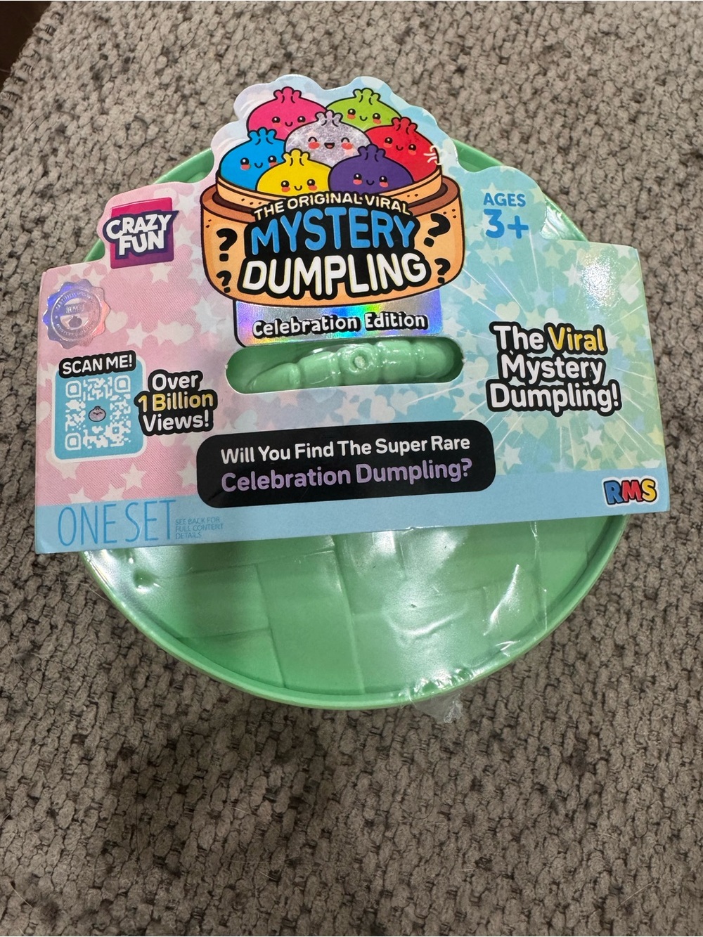 Crazy Fun RMS mystery dumpling Celebration edition, new